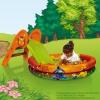 Toboggan Winnie slide with pscine and balls