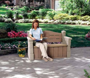 Outdoor Storage Bench
 Step2 Πλαστικά Παιχνίδια