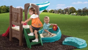 Dockside Sandbox & Climber - Step2 Πλαστικά Παιχνίδια