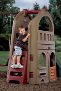 Playhouse Climber with Swing Extension - Step2 Πλαστικά Παιχνίδια
