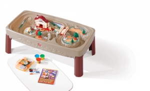 Deluxe Action Train Table with Lid
 - Step2 Πλαστικά Παιχνίδια