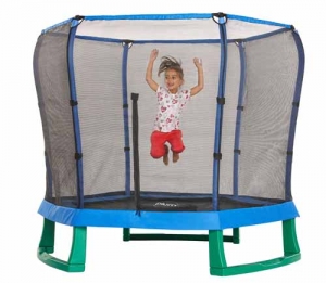 7ft Junior Jumper Trampoline and Enclosure