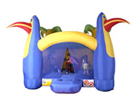 JUNGLE FUN BOUNCY CASTLE