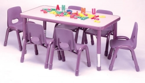 Rectangular Table 6C Step2 Πλαστικά Παιχνίδια
