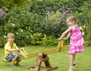 Premium Wooden Seesaw Step2 Πλαστικά Παιχνίδια